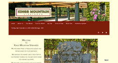 Desktop Screenshot of kingsmountainvineyards.com